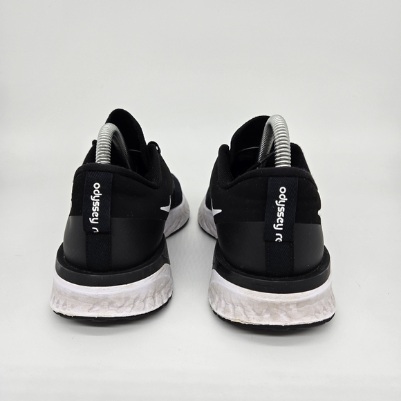 Nike Odyssey React 2 Flyknit 'Black' Women's Running Shoes Size 7.5 - Picture 4 of 8